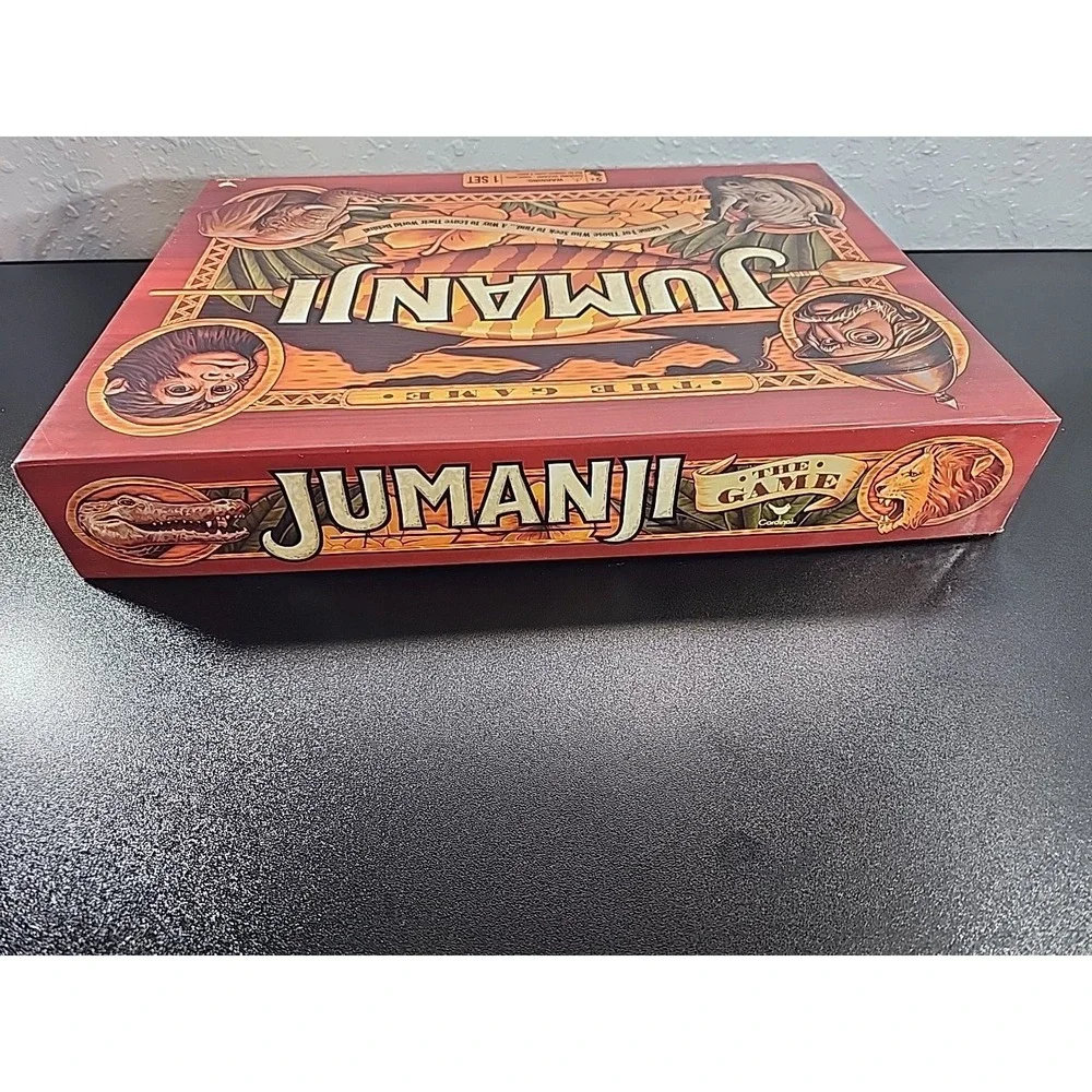 Jumanji Board‎ Game Complete Fantasy Family Game for Ages 5+ from Cardinal